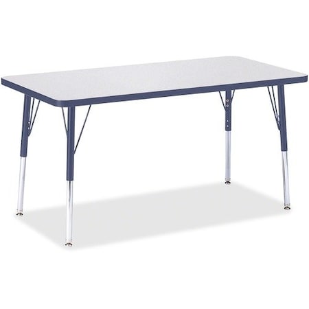 Jonti-Craft TABLE, RECTANGLE, 24X48, GY/NY JNT6403JCA112